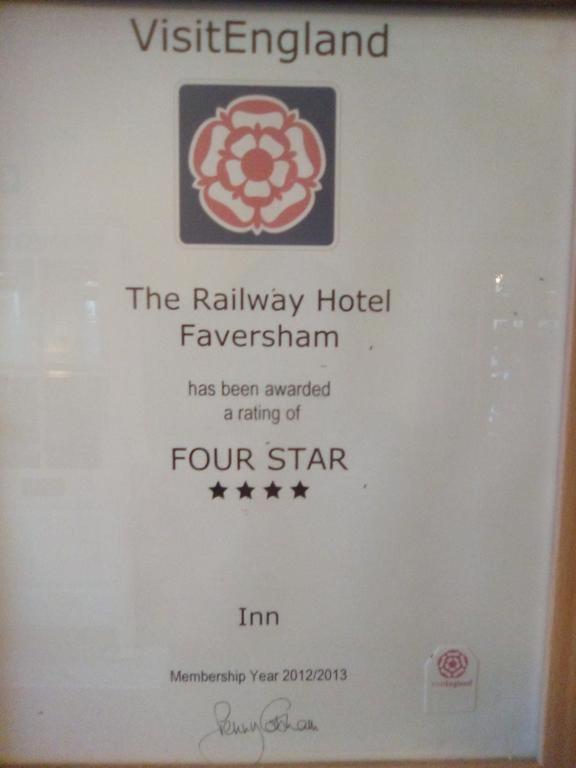 Railway Hotel Faversham Kültér fotó